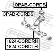 FEBEST OPAB-CORDB EAN: 4056111055817.