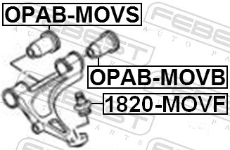 FEBEST OPAB-MOVS EAN: 4056111082400.