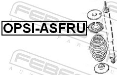 FEBEST OPSI-ASFRU EAN: 4056111072401.