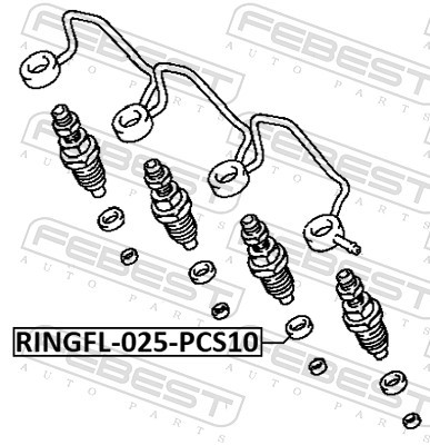 FEBEST RINGFL-025-PCS10 EAN: 4056111133638.