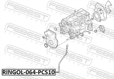 FEBEST RINGOL-064-PCS10 EAN: 4056111134031.