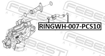 FEBEST RINGWH-007-PCS10 EAN: 4056111134086.