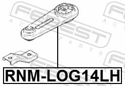 FEBEST RNM-LOG14LH EAN: 4056111045474.