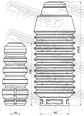 FEBEST RNSHB-KANGIIF-KIT EAN: 4056111145945.