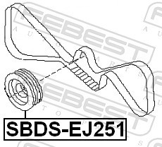 FEBEST SBDS-EJ251 EAN: 4056111041506.