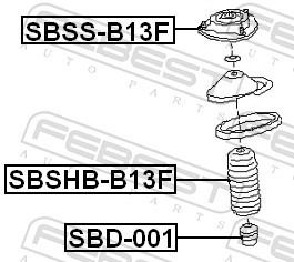 FEBEST SBSS-B13F EAN: 4056111053110.
