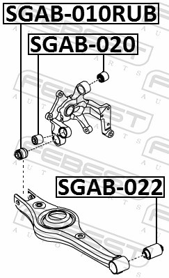 FEBEST SGAB-022 EAN: 4056111120423.