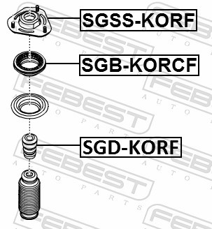 FEBEST SGD-KORF EAN: 4056111122854.