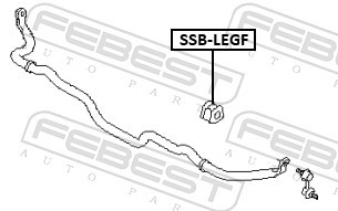 FEBEST SSB-LEGF EAN: 4056111147567.