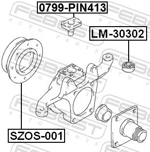 FEBEST SZOS-001 EAN: 4056111027807.