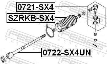 FEBEST SZRKB-SX4 EAN: 4056111071183.