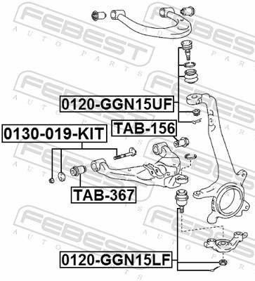 FEBEST TAB-367 EAN: 4056111089171.