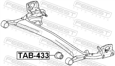 FEBEST TAB-433 EAN: 4056111017259.