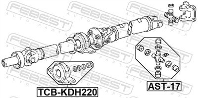 FEBEST TCB-KDH220 EAN: 4056111132150.