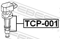 FEBEST TCP-001 EAN: 4056111059730.