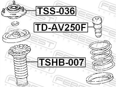 FEBEST TD-AV250F EAN: 4056111022581.
