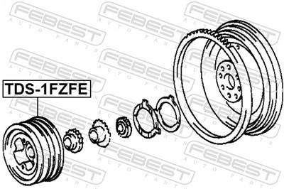 FEBEST TDS-1FZFE EAN: 4056111111766.