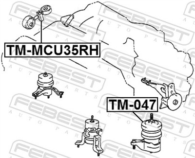 FEBEST TM-MCU35RH EAN: 4056111076898.