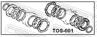 FEBEST TOS-001 EAN: 4056111004945.