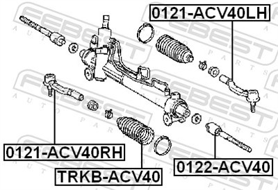 FEBEST TRKB-ACV40 EAN: 4056111040011.