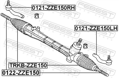 FEBEST TRKB-ZZE150 EAN: 4056111048765.
