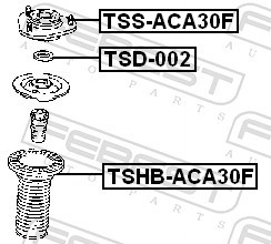 FEBEST TSD-002 EAN: 4056111032511.