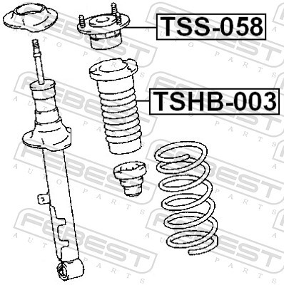 FEBEST TSHB-003 EAN: 4056111023076.