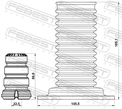 FEBEST TSHB-ADE150F-KIT EAN: 4056111146119.