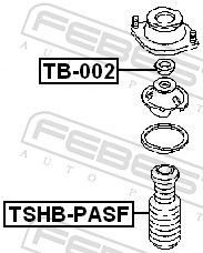 FEBEST TSHB-PASF EAN: 4056111023106.