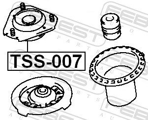 FEBEST TSS-007 EAN: 4056111003900.