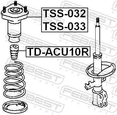 FEBEST TSS-032 EAN: 4056111003917.