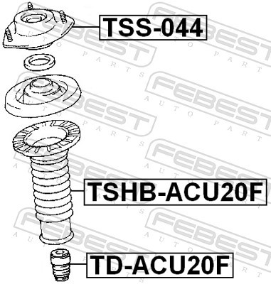 FEBEST TSS-044 EAN: 4056111005430.