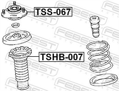 FEBEST TSS-067 EAN: 4056111010656.