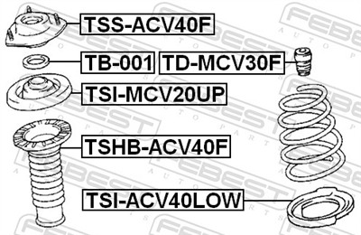 FEBEST TSS-ACV40F EAN: 4056111033631.