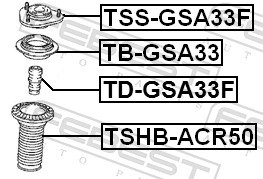 FEBEST TSS-GSA33F EAN: 4056111054582.