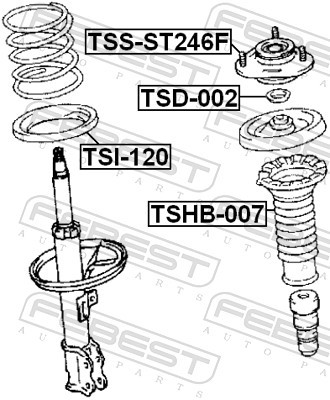FEBEST TSS-ST246F EAN: 4056111103167.
