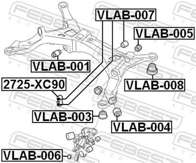 FEBEST VLAB-008 EAN: 4056111074962.