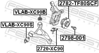 FEBEST VLAB-XC90B EAN: 4056111055978.