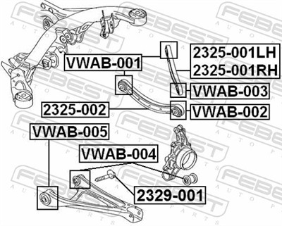 FEBEST VWAB-005 EAN: 4056111028194.