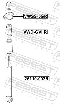 FEBEST VWD-GVIIR EAN: 4056111128559.