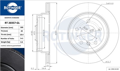 ROTINGER RT 20357-GL Číslo výrobce: 20357-GL. EAN: 5901436375319.