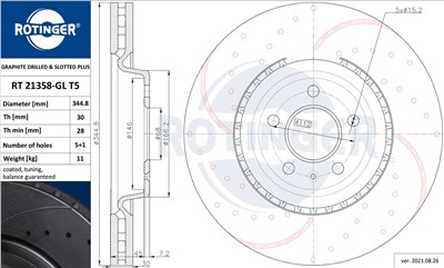 ROTINGER RT 21358-GL T5 Číslo výrobce: 21358-GL/T5. EAN: 5901436318385.