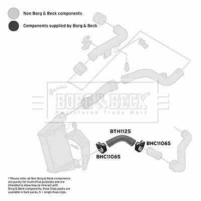 BORG & BECK BTH1125 EAN: 5055807764032.
