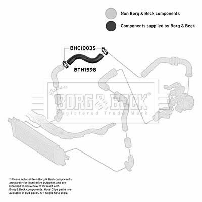BORG & BECK BTH1598 EAN: 5055936611351.