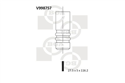 BGA V998757 EAN: 5038206218863.
