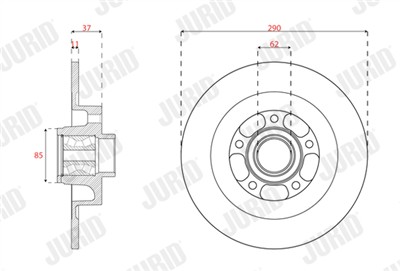 JURID 563557JC-1 Číslo výrobce: 563557JC-1. EAN: 4060426447243.
