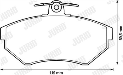 JURID 571955J Číslo výrobce: 21945. EAN: 3306434102561.