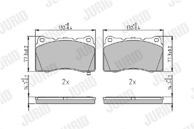 JURID 572508J Číslo výrobce: 23325. EAN: 3306437054881.