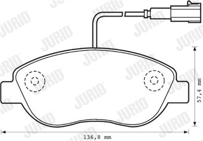 JURID 573075J Číslo výrobce: 23708. EAN: 3306430610039.