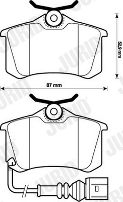 JURID 573112J Číslo výrobce: 23556. EAN: 3306437006873.